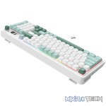 Redragon K719WGB GALATIN RGB PRO Full sized Wireless Gaming Keyboard - White - Image 4
