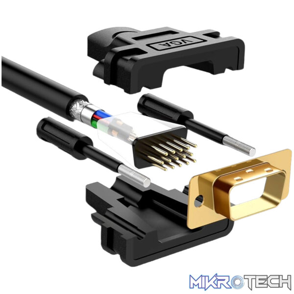 UGREEN VGA Male to Male Cable 5m 1080p -Black - Image 3