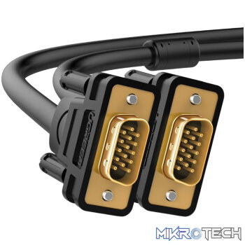 UGREEN VGA Male to Male Cable 5m 1080p -Black