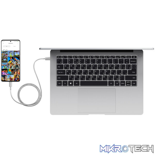 Xiaomi USB4 6A USB Type-C To USB Type-C Braided Cable 2m- (120W, 480 Mbps) - Image 5