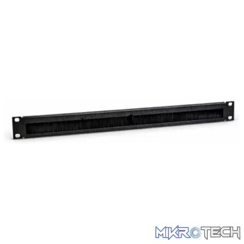 1U Brush Panel without Base plate - Networking