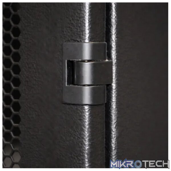 25U 600x1000 Floor Server Cabinet - Glass - Networking - Image 10