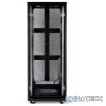 25U 600x600 Floor Server Cabinet - Glass - Networking - Image 3