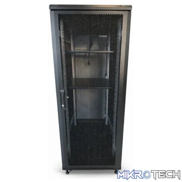 27U 600x1000 Floor Server Cabinet - Perforated - Networking 27U 600x1000 Floor Server Cabinet - Perforated - Networking