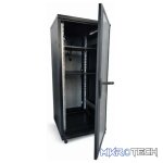 27U 600x800 Floor Server Cabinet - Glass - Networking - Image 3