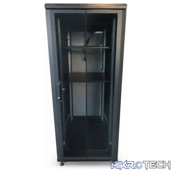 42U 600x1200 Floor Server Cabinet - Glass - Networking 42U 600x1200 Floor Server Cabinet - Glass - Networking