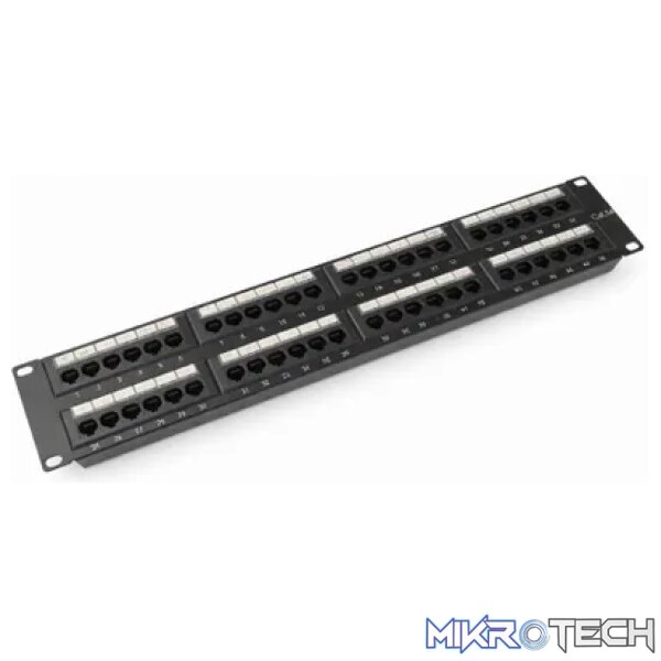 48 Port CAT5e UTP Patch Panel - Networking 48 Port CAT5e UTP Patch Panel - Networking