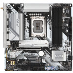 ASRock B760M Pro RS WiFi Intel LGA 1700 MATX Gaming Motherboard - Image 2