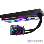ASRock Phantom Gaming 360 LCD All-in-one Liquid CPU Cooler - Black - Image 4