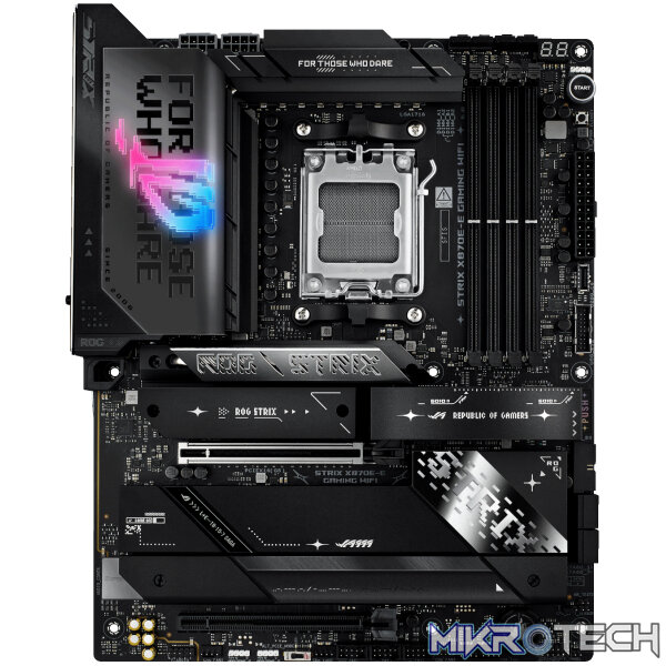 ASUS ROG STRIX X870E-E Gaming AM5 ATX Gaming Motherboard - Image 2