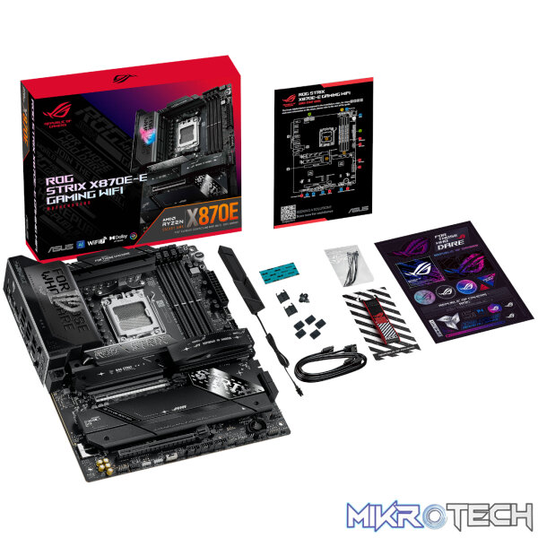 ASUS ROG STRIX X870E-E Gaming AM5 ATX Gaming Motherboard - Image 8