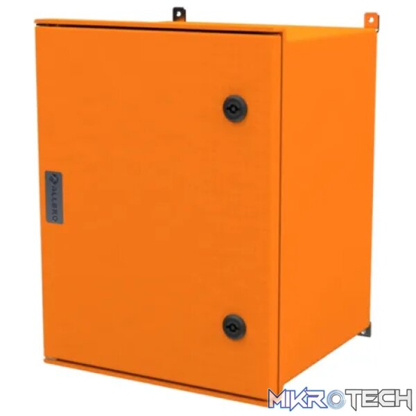 Allbrox 4 Deep orange with SMC device plate - Networking Allbrox 4 Deep orange with SMC device plate - Networking