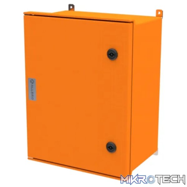 Allbrox 4 Orange with SMC device plate - Networking Allbrox 4 Orange with SMC device plate - Networking