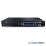 Cattex 16 Port 1GE PoE Switch with 2 x RJ45 1GE and 1 x 1GE SFP Uplink - Image 5