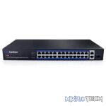 Cattex 24 Port 1GE PoE Switch with 2 x RJ45 1GE and 1 x 1GE SFP Uplink - Image 5