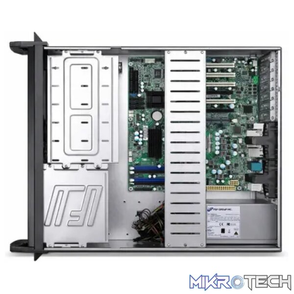 Cattex 4U 450MM Black Rackmount Chassis - Components - Image 3