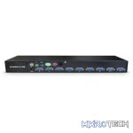 Cattex 8 Port USB/PS2 KVM Rack Mountable VGA KVM Console - Networking - Image 3