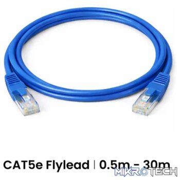 Cattex CAT5e Blue 3m Leads - Networking