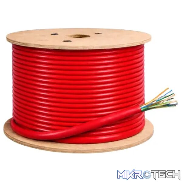 Cattex CAT5e Cable 500m - Red - Networking Cattex CAT5e Cable 500m - Red - Networking