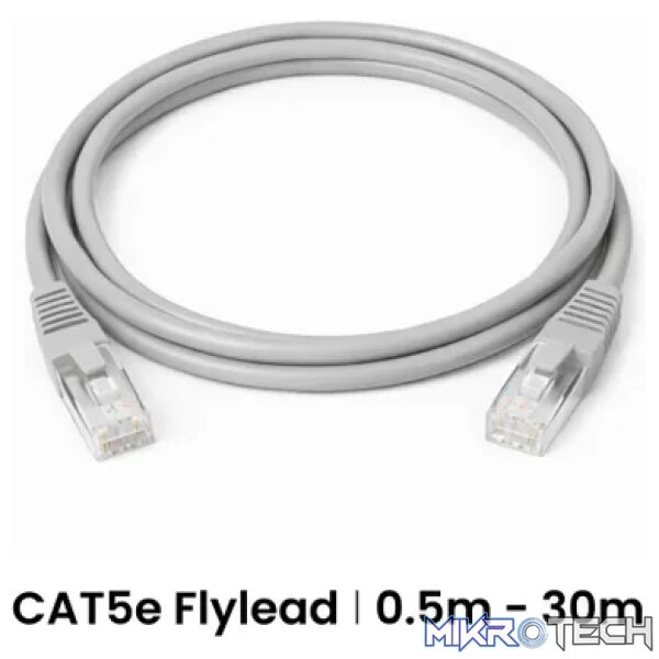Cattex CAT5e Grey Leads 5m - Networking Cattex CAT5e Grey Leads 5m - Networking