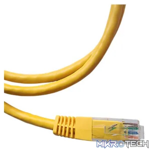 Cattex CAT5e Yellow Leads 5m - Networking - Image 3