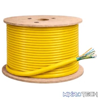 Cattex CAT6 Cable 500m - Yellow - Networking