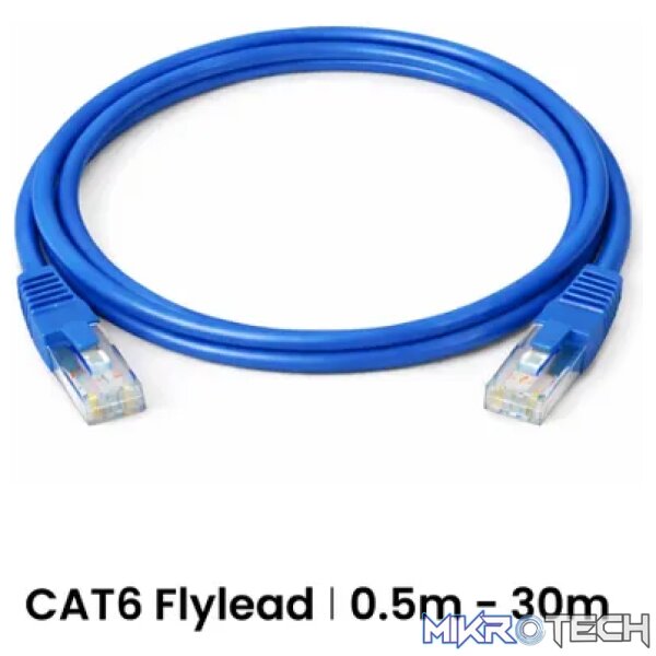 Cattex CAT6 Leads Blue 3m - Networking - Image 2