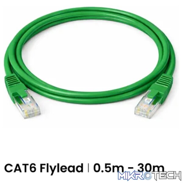 Cattex CAT6 Leads Green 1m - Networking - Image 2
