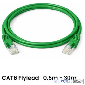 Cattex CAT6 Leads Green 5m - Networking