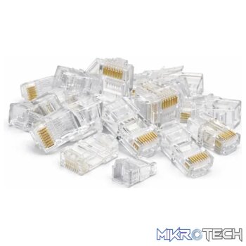 Cattex CAT6 RJ45 Connectors 50 Pack - Networking
