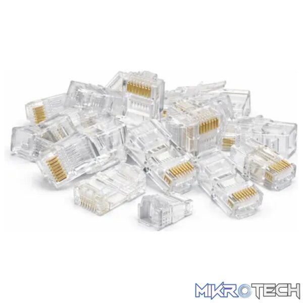Cattex CAT6 RJ45 Connectors 50 Pack - Networking Cattex CAT6 RJ45 Connectors 50 Pack - Networking