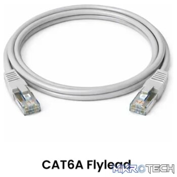 Cattex CAT6A Leads Grey 1m - Networking