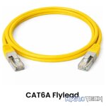 Cattex CAT6A Leads Yellow 3m - Networking