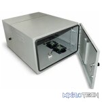 Cattex IP55 4U Swing Frame Wall Mount 19" Outdoor Grey 600mm x 650mm (Fans not Incl) - Networking - Image 4