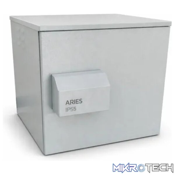 Cattex IP55 9U Wall Mount 19" Outdoor Grey 600mmx450mm (Fans not Incl) - Networking - Image 4
