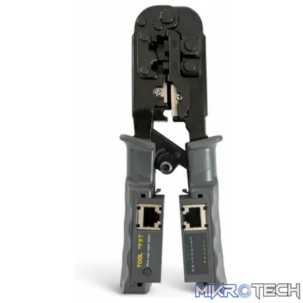 Cattex RJ45 Crimp Tool with Tester - Networking Cattex RJ45 Crimp Tool with Tester - Networking