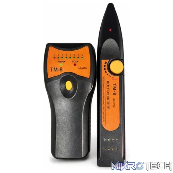 Cattex TM-8 Multi-Purpose Tone & Probe Kit RJ11/45 - Networking Cattex TM-8 Multi-Purpose Tone & Probe Kit RJ11/45 - Networking