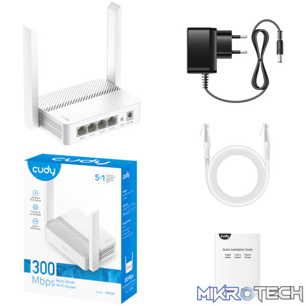Cudy N300 2.4GHz Wi-Fi Router - Image 6