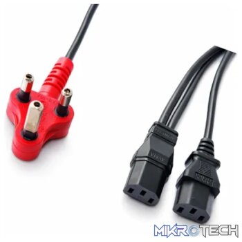Dedicated Dual Power Cable 1.8m - Components