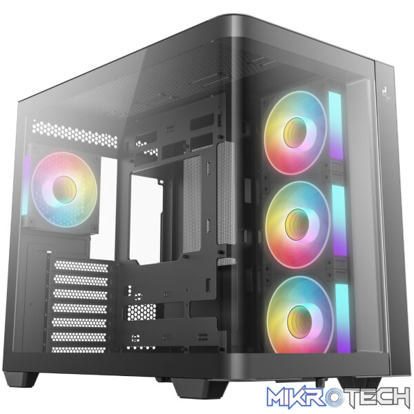 DeepCool CG530U 4F ATX Gaming Chassis - Black - Image 2