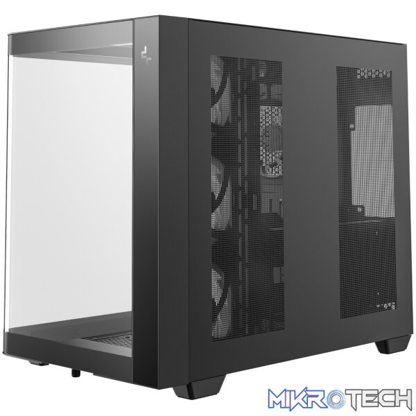 DeepCool CG530U 4F ATX Gaming Chassis - Black - Image 4
