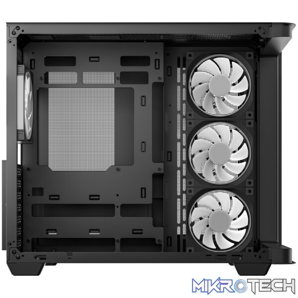 DeepCool CG530U 4F ATX Gaming Chassis - Black - Image 6