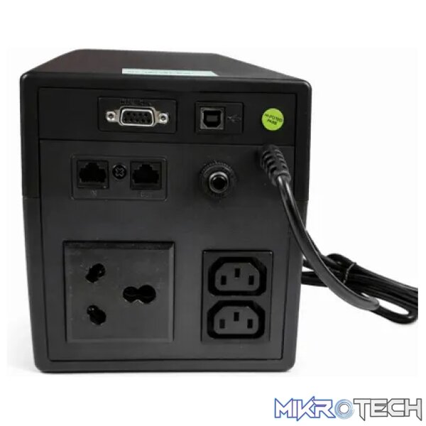 EPS 1000VA Line Interactive UPS USB & RJ-11 - Power Backup - Image 3