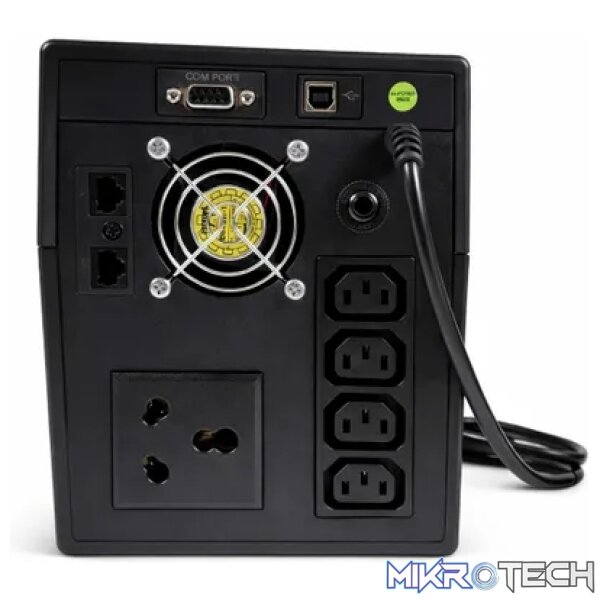 EPS 2000VA Line Interactive UPS USB & RJ-11 - Power Backup - Image 3