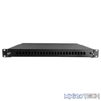 Fibre Splice Tray + 24 Port LC Faceplate - Fibre