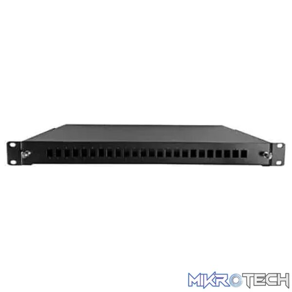Fibre Splice Tray + 24 Port LC Faceplate - Fibre Fibre Splice Tray + 24 Port LC Faceplate - Fibre