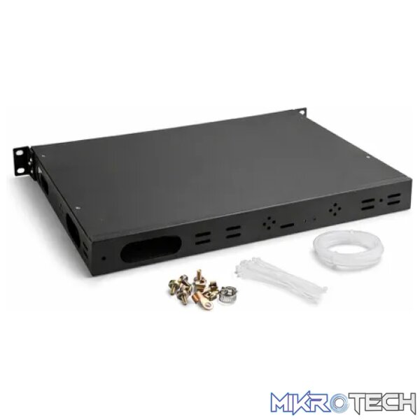 Fibre Splice Tray + 24 Port ST Faceplate - Fibre - Image 3