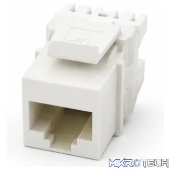 Flush Mount Termination Unit - CAT6 Keystone Jack - Networking