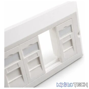 Flush Mount Termination Unit - Shutter Unit - Networking