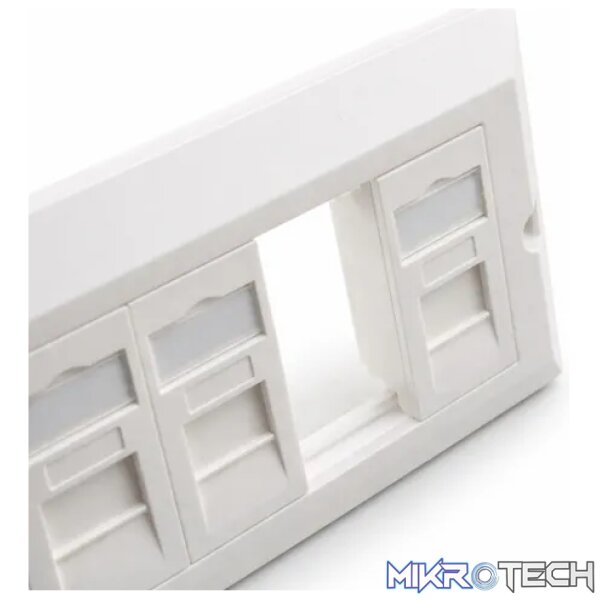 Flush Mount Termination Unit - Shutter Unit - Networking Flush Mount Termination Unit - Shutter Unit - Networking